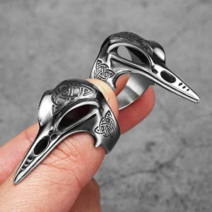 Bagues Viking Corbeau